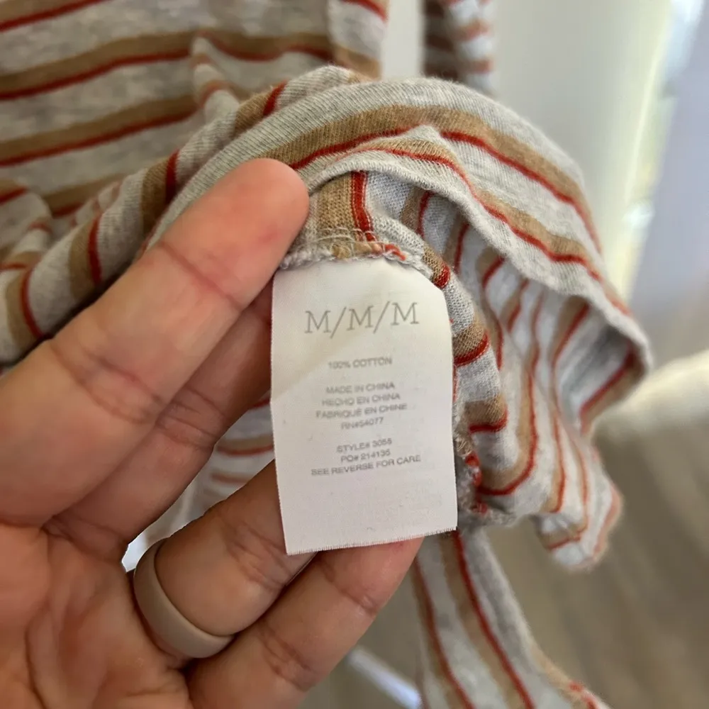 CAbi Striped Skipper Long Sleeve Tee Shirt - Image 6