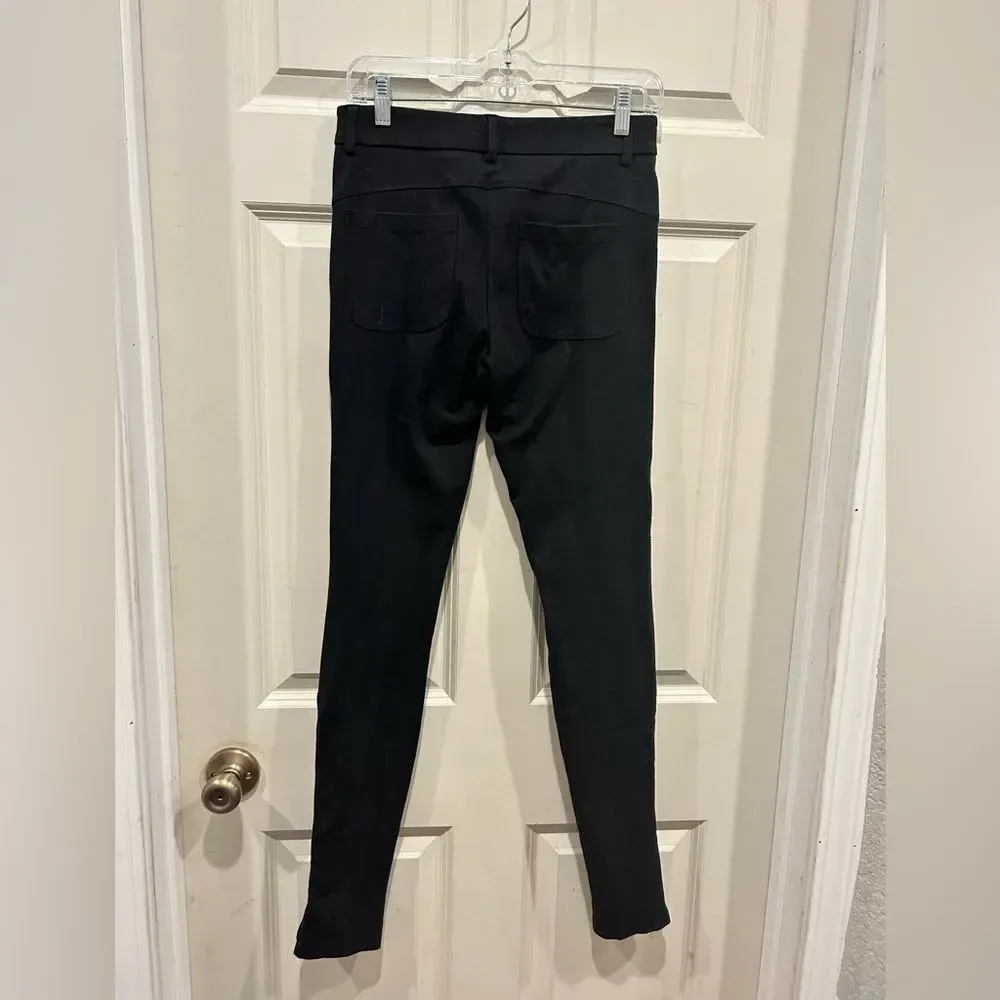 Vince The Italy Ponte Ankle‎ Zipper Ponte Skinny Pants in Black size 6 - Image 8