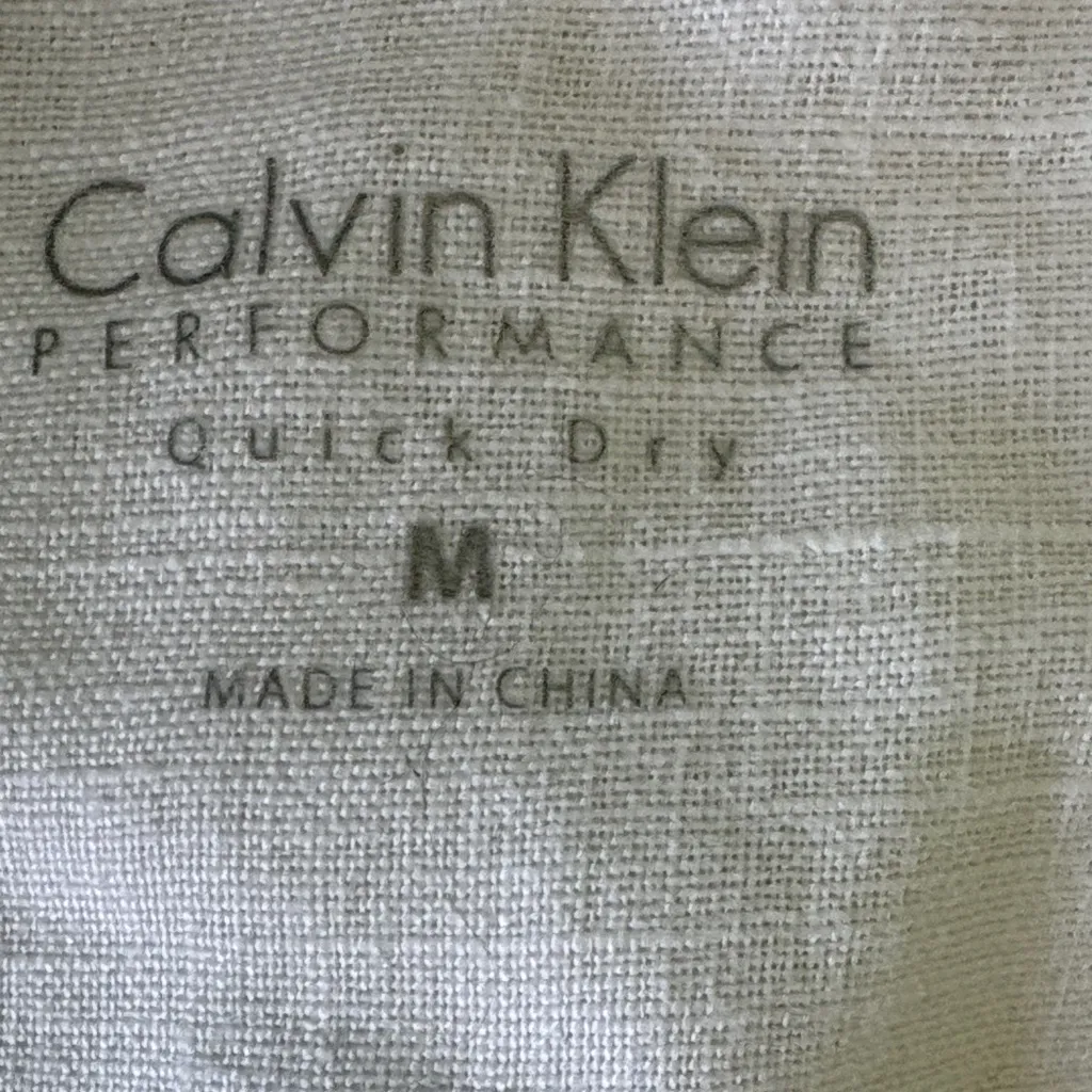 Calvin Klein Performance White Utility Jacket Size M - Image 14
