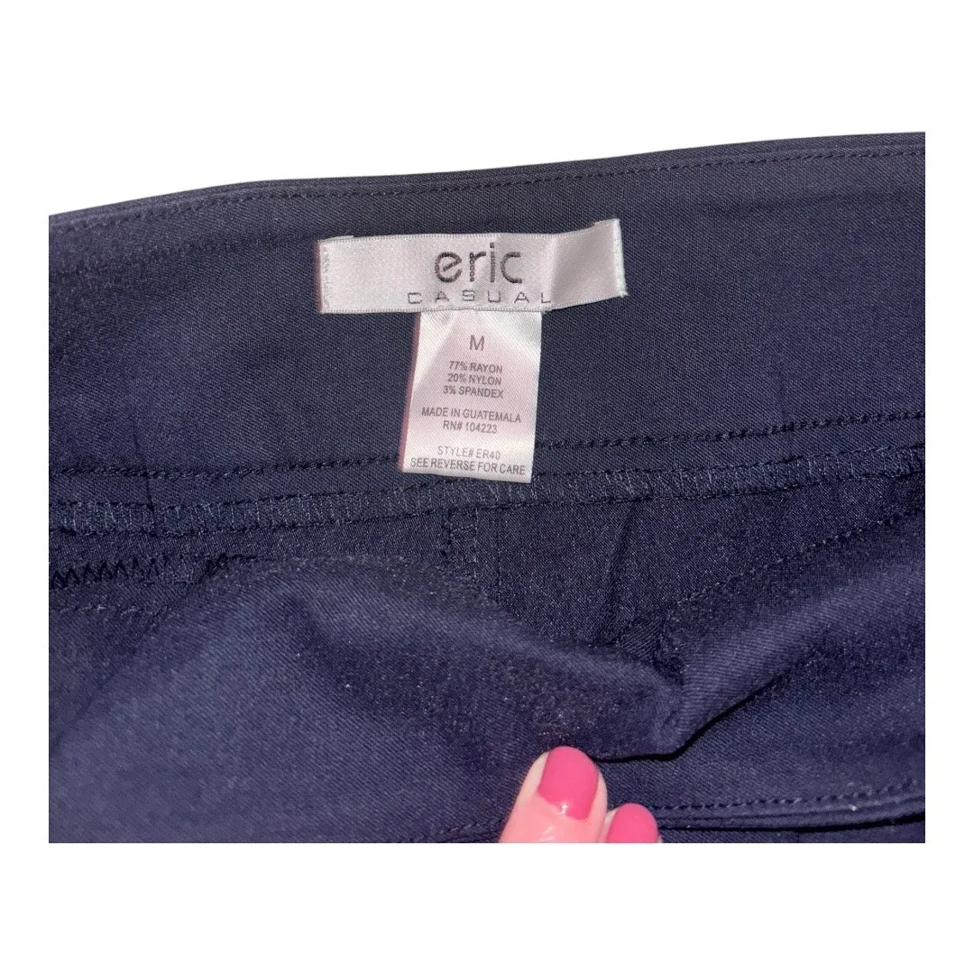 eric Casual Navy Blue Shorts Size M Size M - Image 3