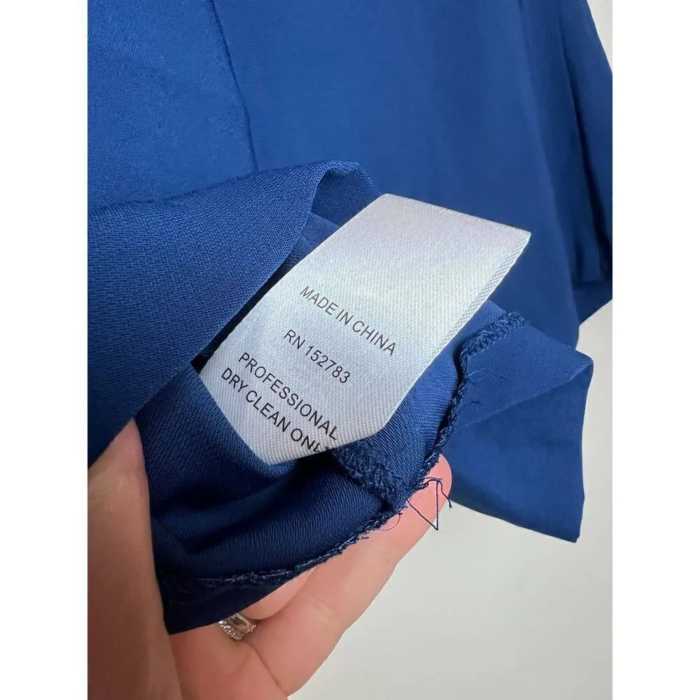 Anna Cate Medieval Blue Side Zip Top Mini Skirt NWT Sz. XS - Image 6