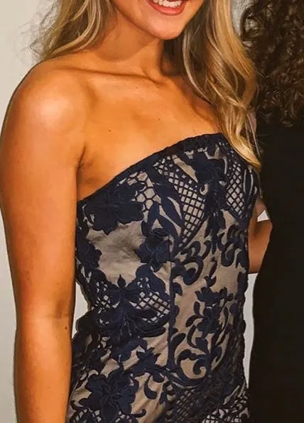 Blue Lace Dress - Image 8