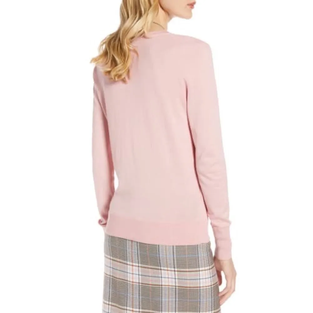 Halogen Faux Wrap Sweater XXSP NWOT - Image 2