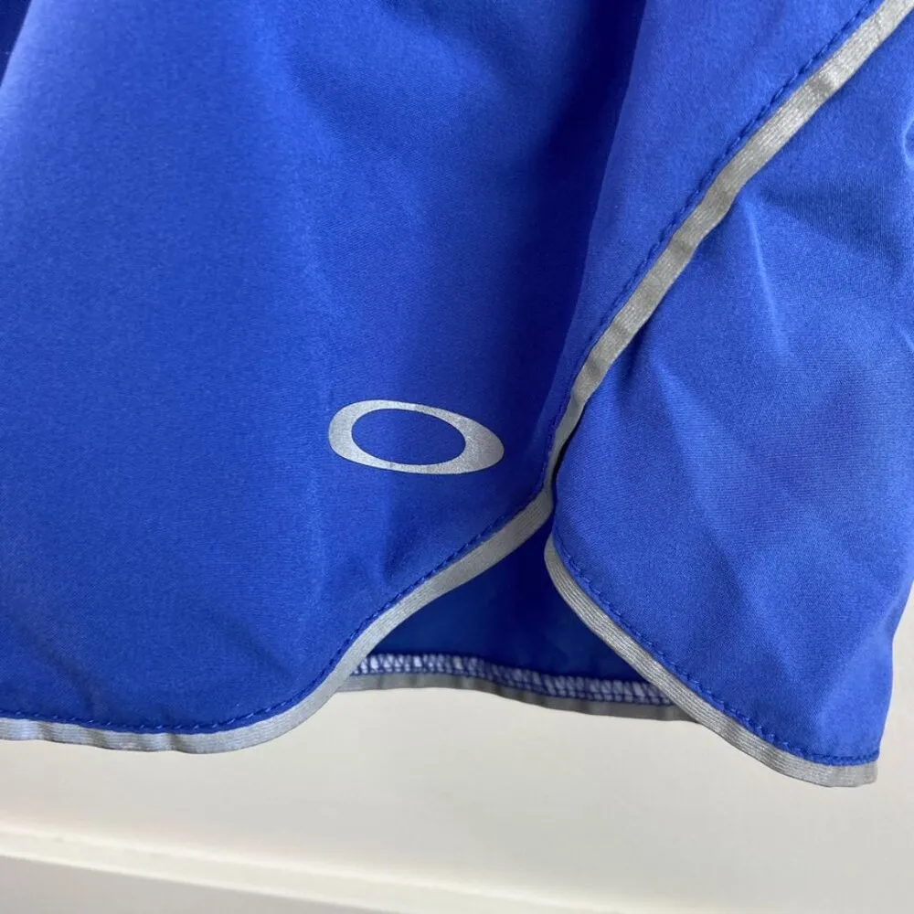 Oakley Blue & Gray Burn Athletic Shorts - Image 5