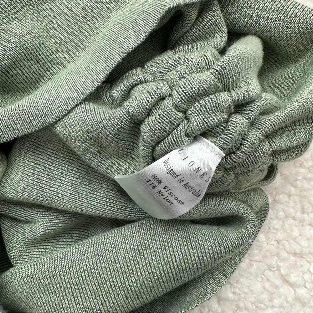 Princess Polly Lioness Military Minds Mini Dress Sage Green - Image 10