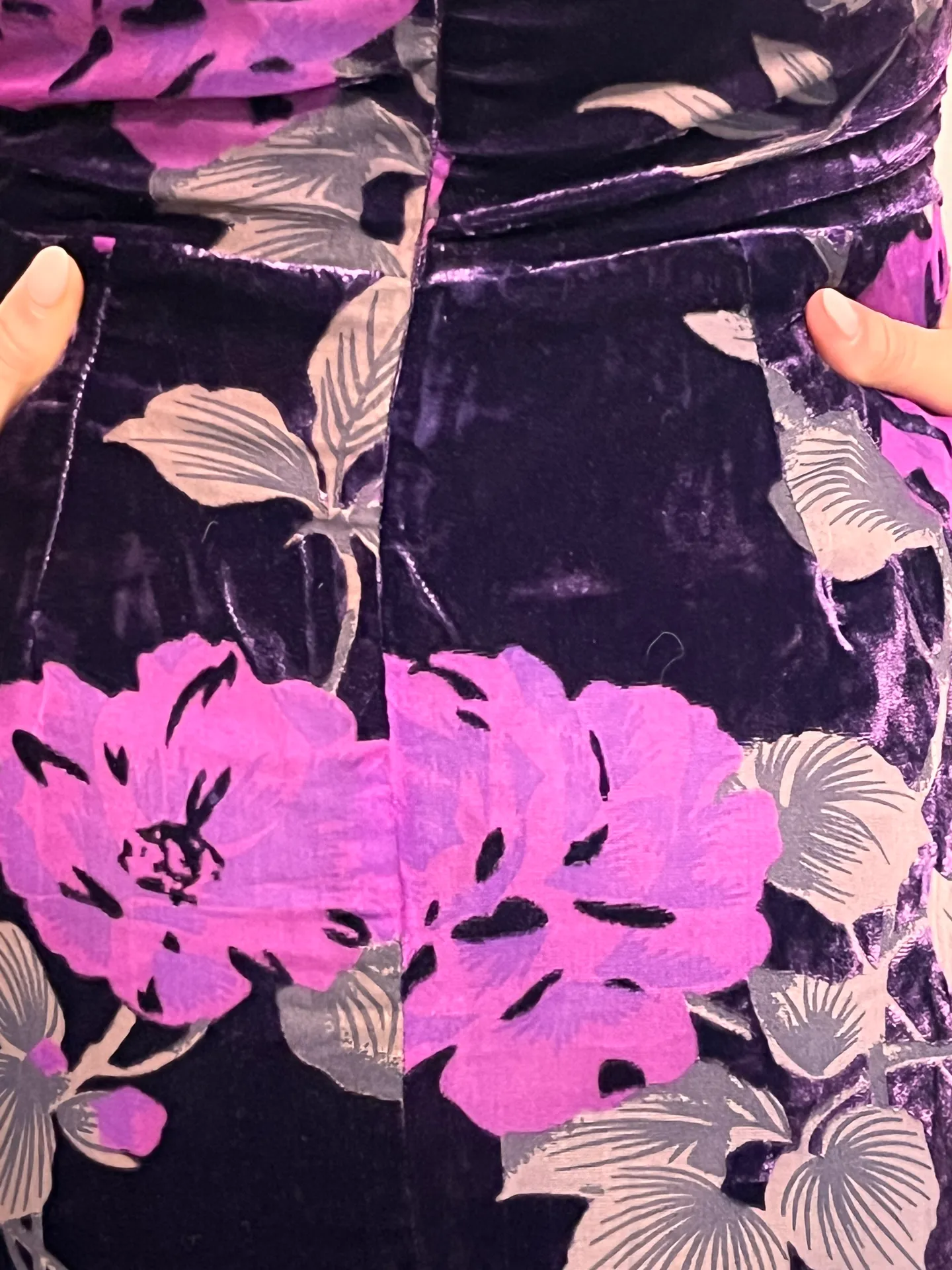 Lulus Velvet Strapless Dress - Image 8