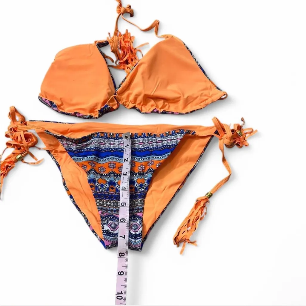 Beach Joy Colorful Reversible‎  Bikini - Image 17