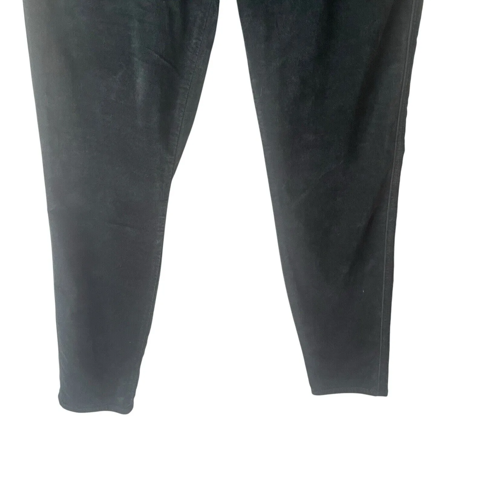 J Brand Size 30 Green Vevelt Grunge Button Whimsygoth‎ Witchy Skinny Pants - Image 3