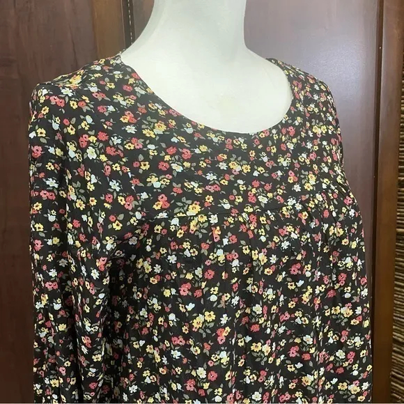 Hatch‎ M NWT Floral Maternity Dress Black Size undefined - Image 3