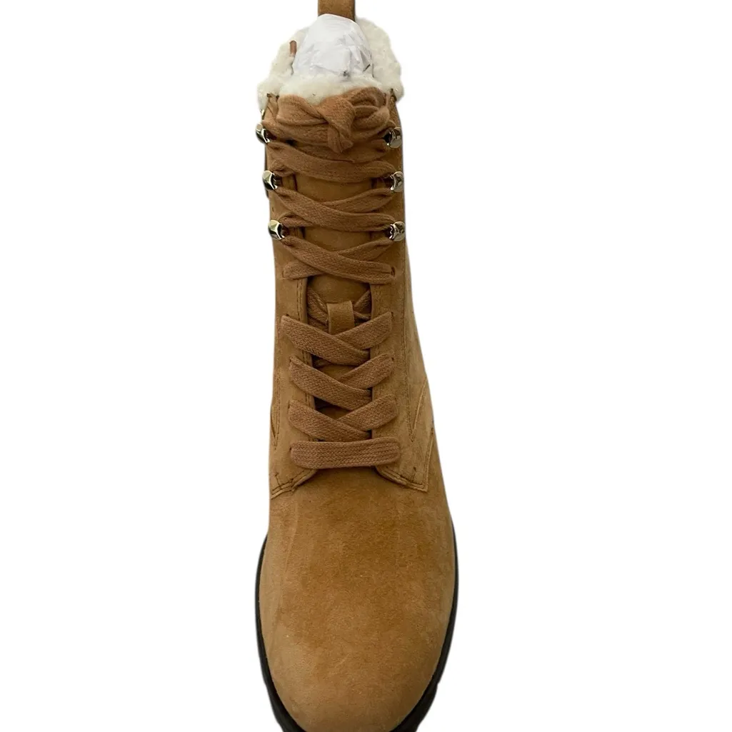 Kate Spade Tan Women's Lace-Up Boots Raegan Boots 7 NWB - Image 5
