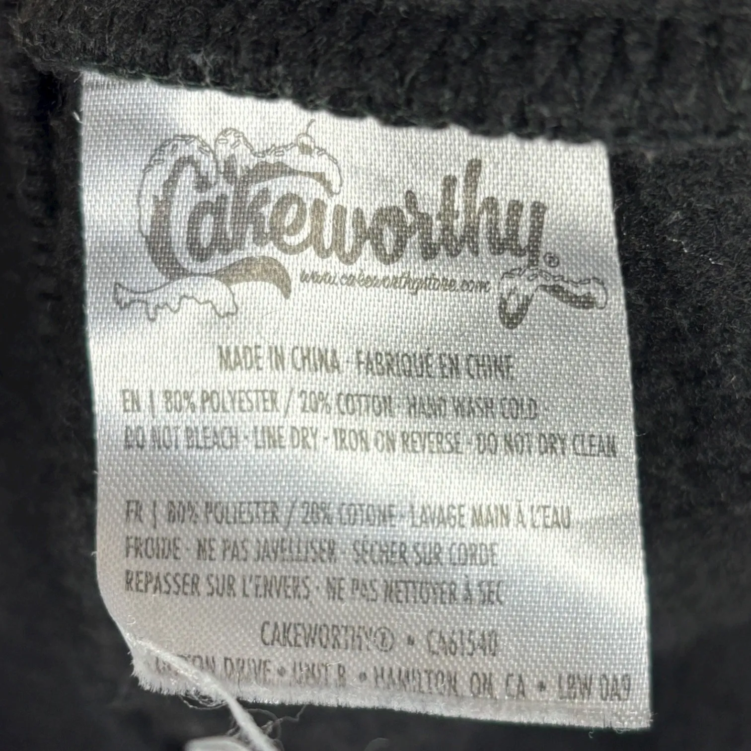 Cakeworthy Who Framed Roger Rabbit Jessica Rabbit Black Graphic Sweatshirt sz M - Image 5