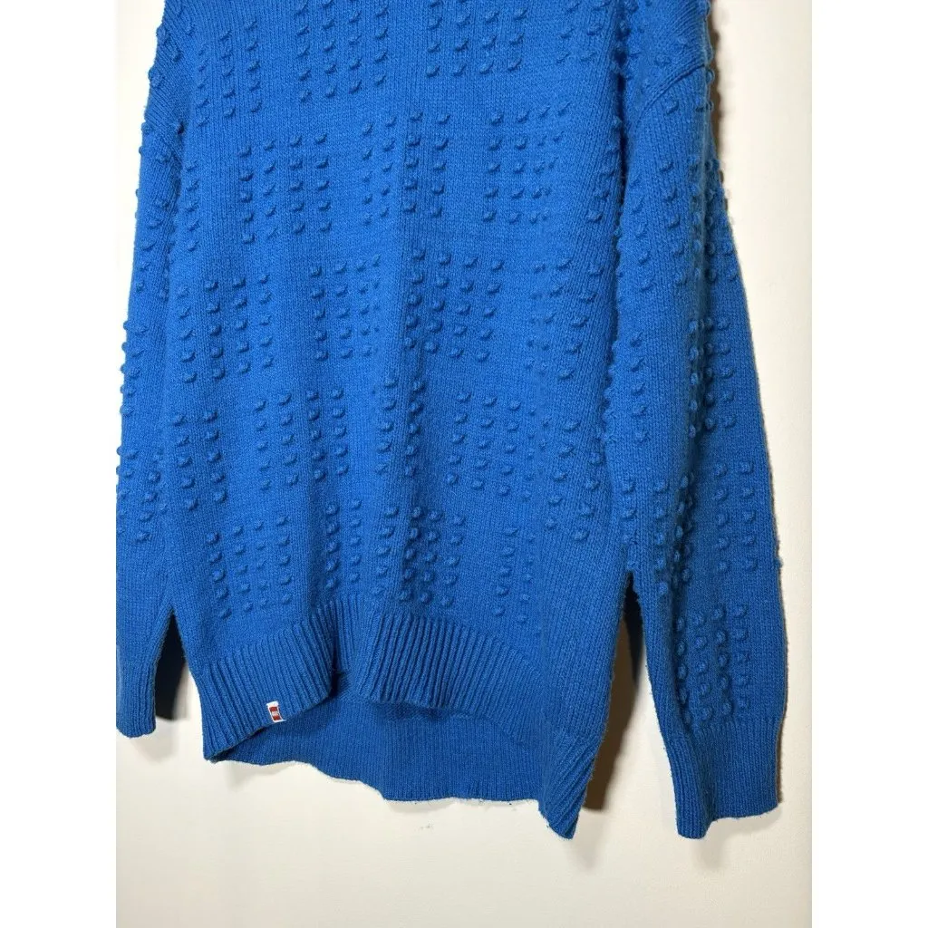 LEGO x TARGET Collab Blue Blocks Dots Crewneck Long Sleeve Sweater Size Small - Image 3