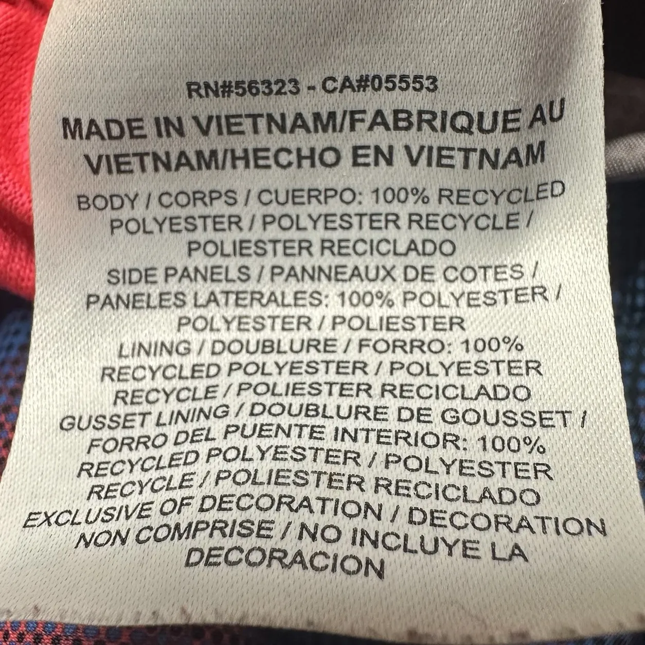 NIKE DriFit Running Shorts Inner Brief Women's Size XL Blue Black Multicolored‎ - Image 5