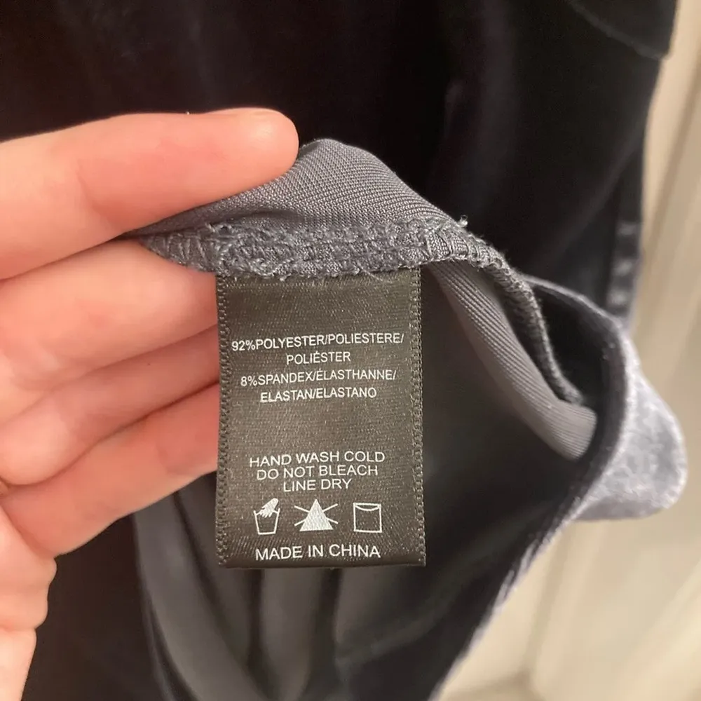 NWT Anthropologie Sunday in Brooklyn Blue Velvet Mini Dress - Size XS - Image 8