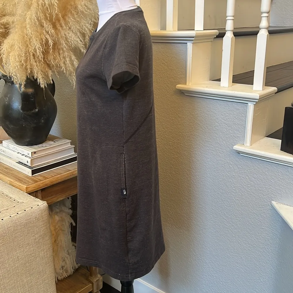 The North Face Gray Travel Casual Dress Size Small - Image 3