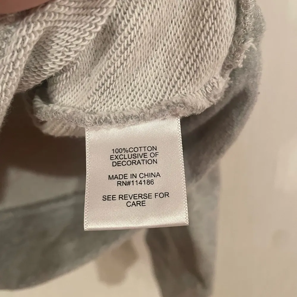 JUICY Juicy Couture Gray Crew Neck Logo Sweatshirt Neutral Size Medium - Image 5