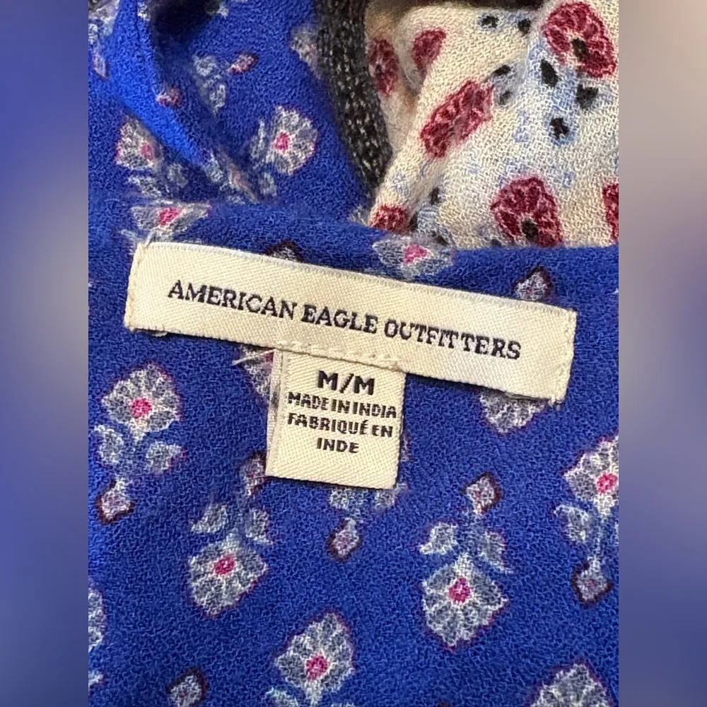 American Eagle Boho patchwork dress size M Very Soft! - Image 7