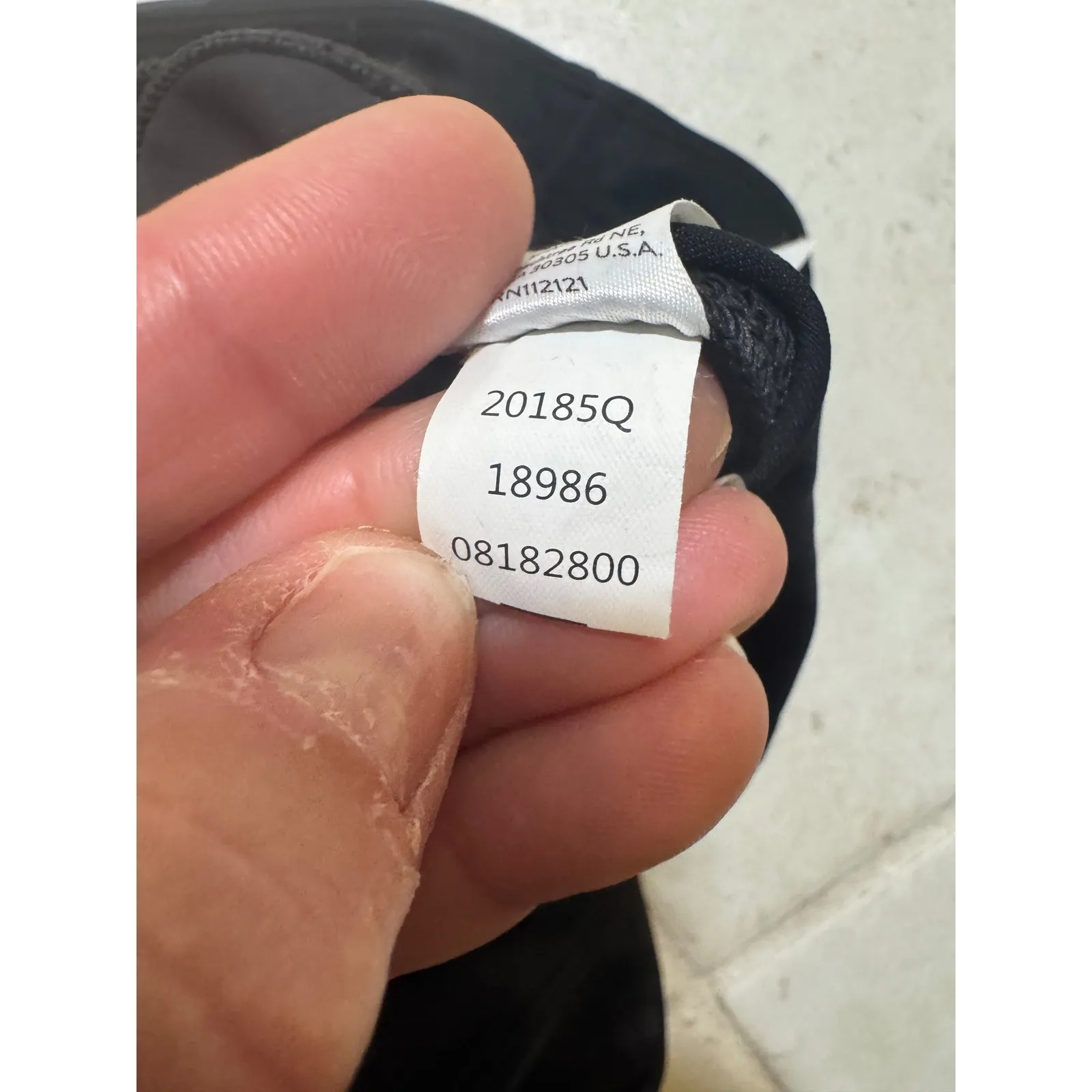 SPANX Faux Leather Camo Leggings – Black/Charcoal – Petite Small (S/P) - Image 5