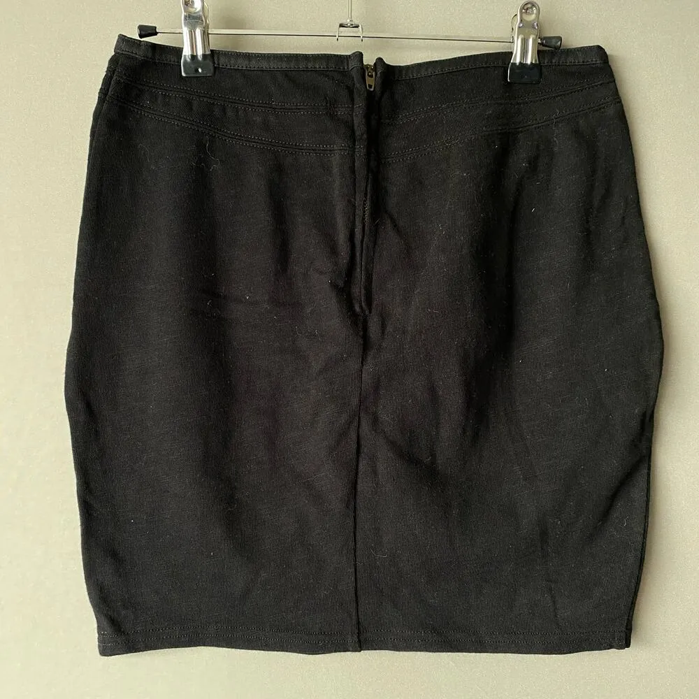 Cooperative sz 4‎ black short mini skirt - Image 6
