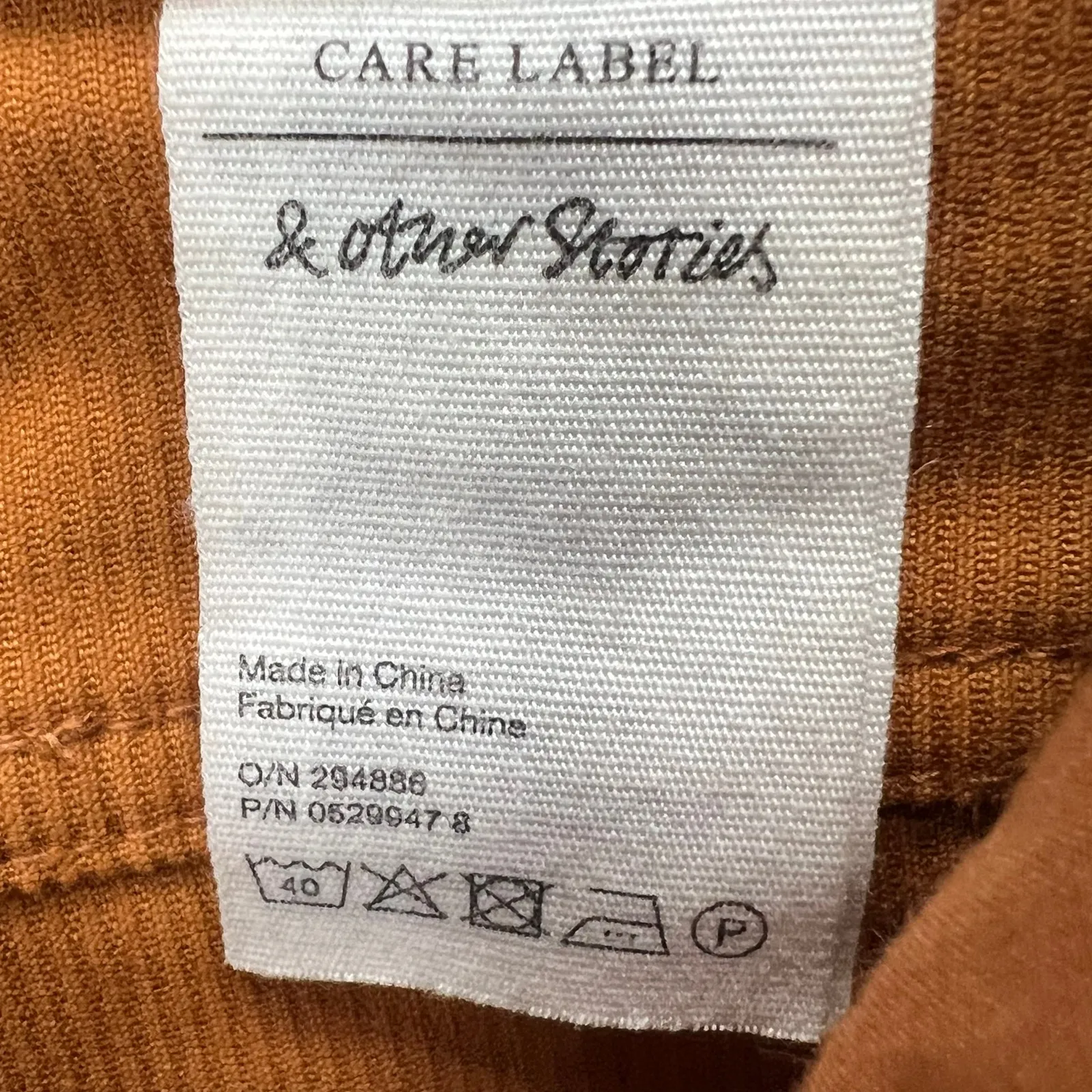 & Other Stories Pants Womens 2 Flare Corduroy Stretch Paris Atelier Kick Flare - Image 10