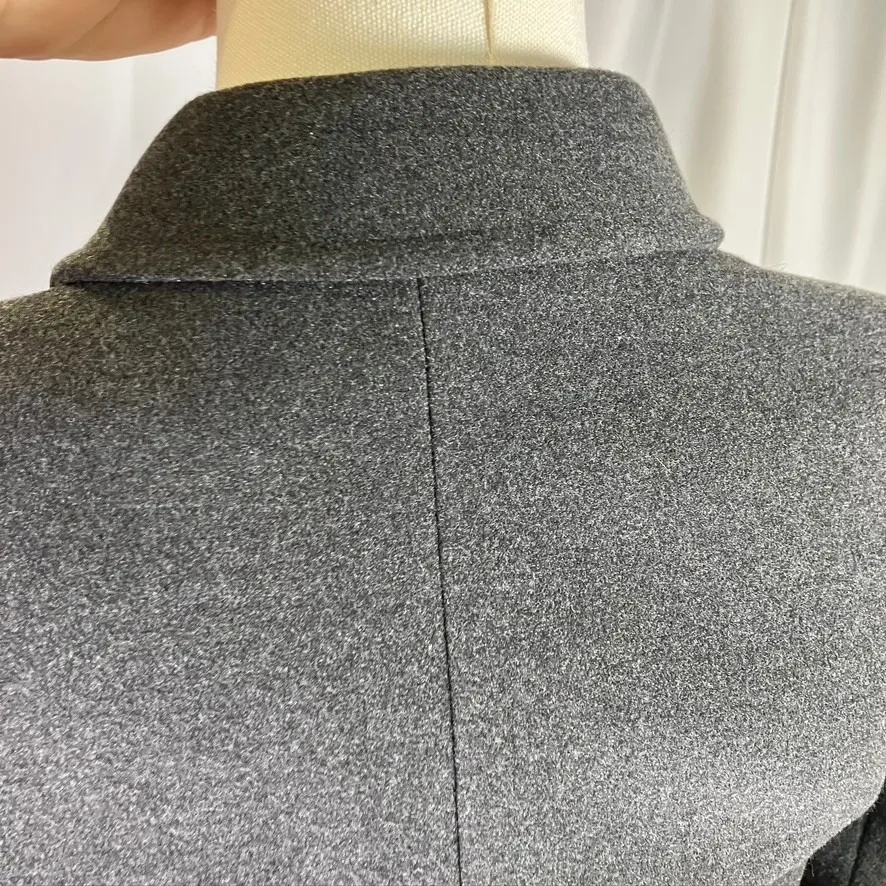 Cremieux Gray Wool Blend Blazer Jacket Women's 0 Business Career Tailored Fitted - Image 7