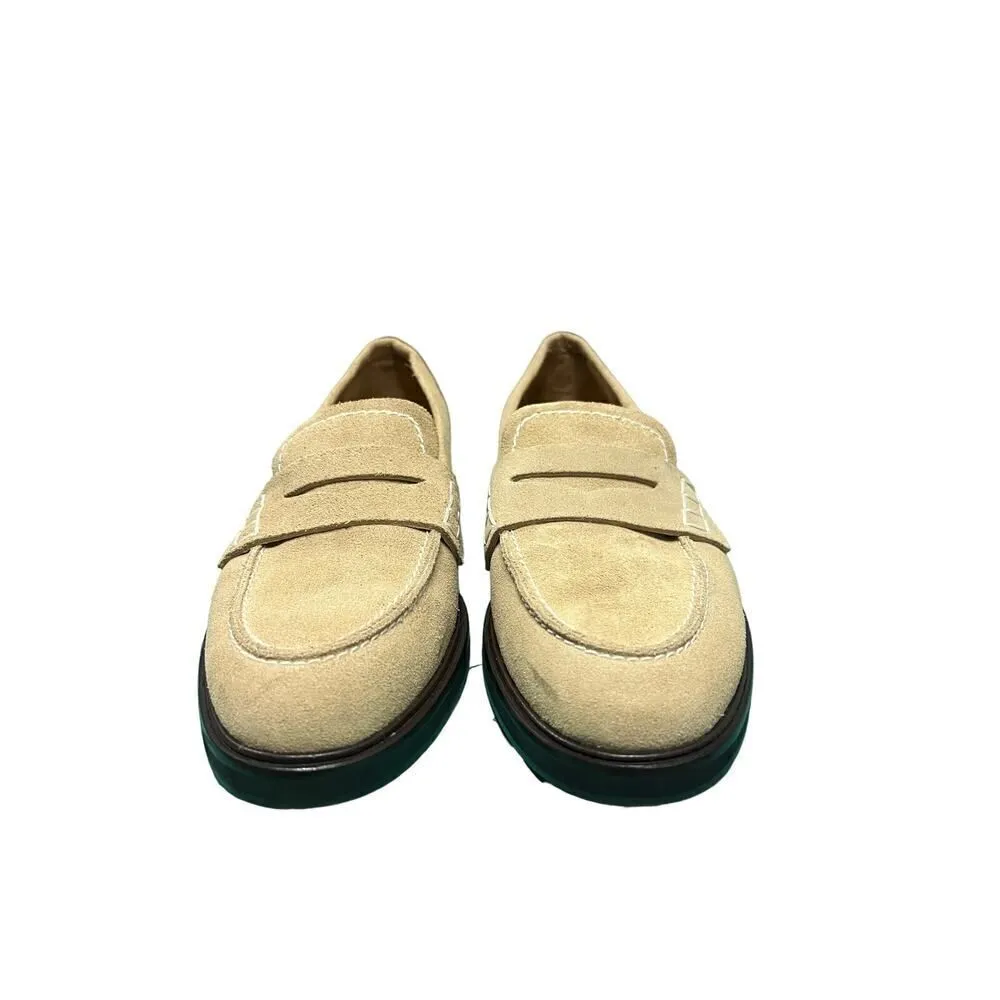 FLATTERED Sara Suede Beige Shoes MSRP $275 US Size 8.5, Euro size 39 - Image 5