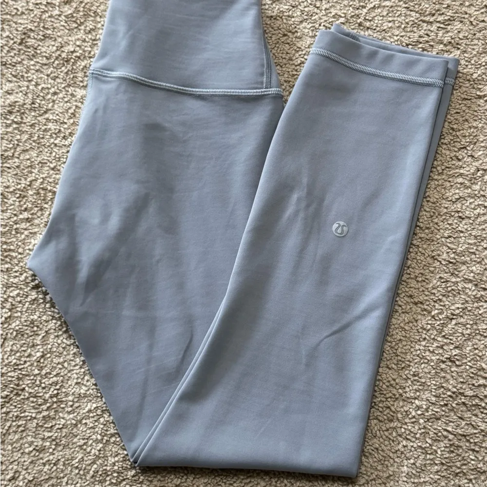 Lululemon Wunder Train Contour Fit HR Crop 23” Rhino Grey - Image 5