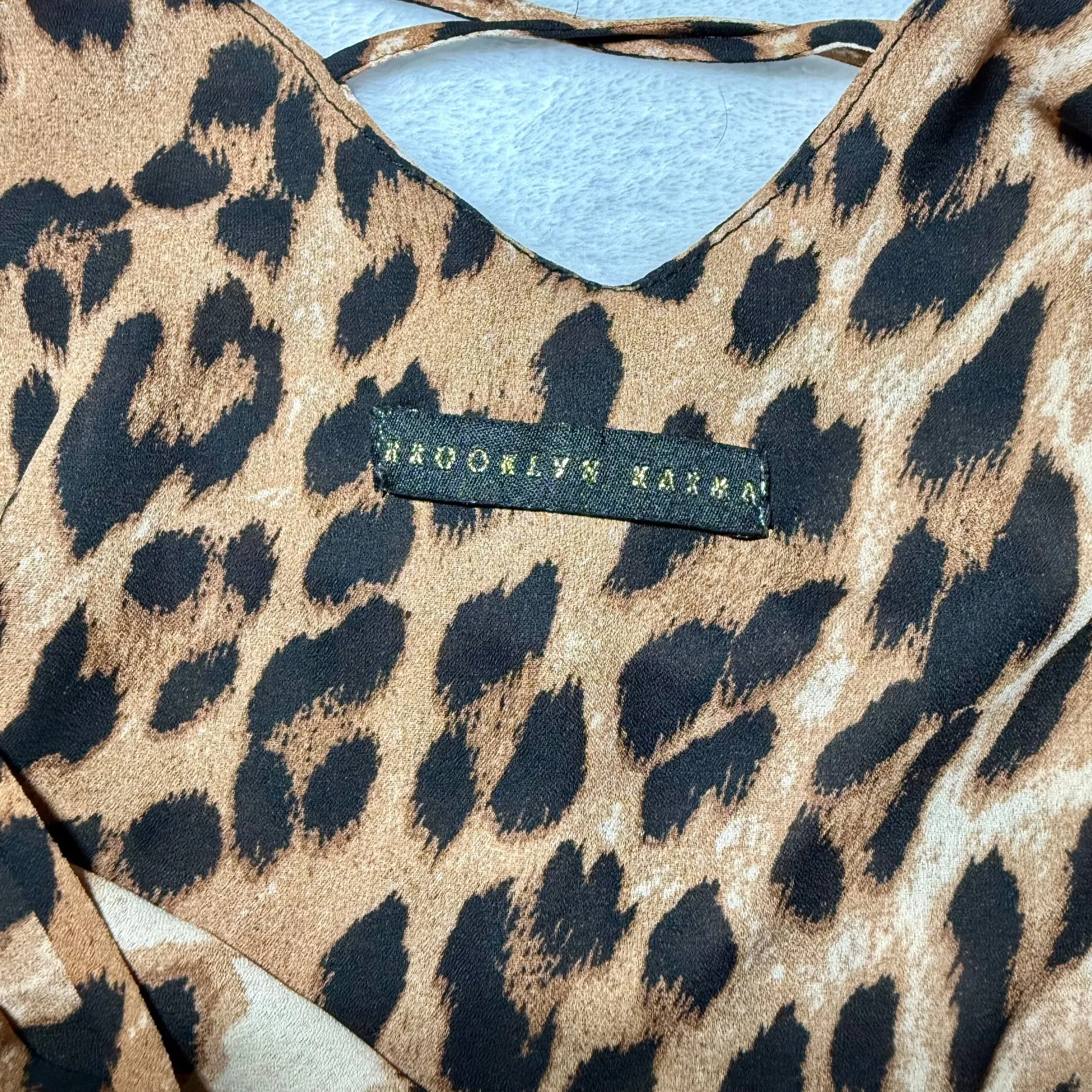 Brooklyn Karma Leopard Print Tank Top - Image 6