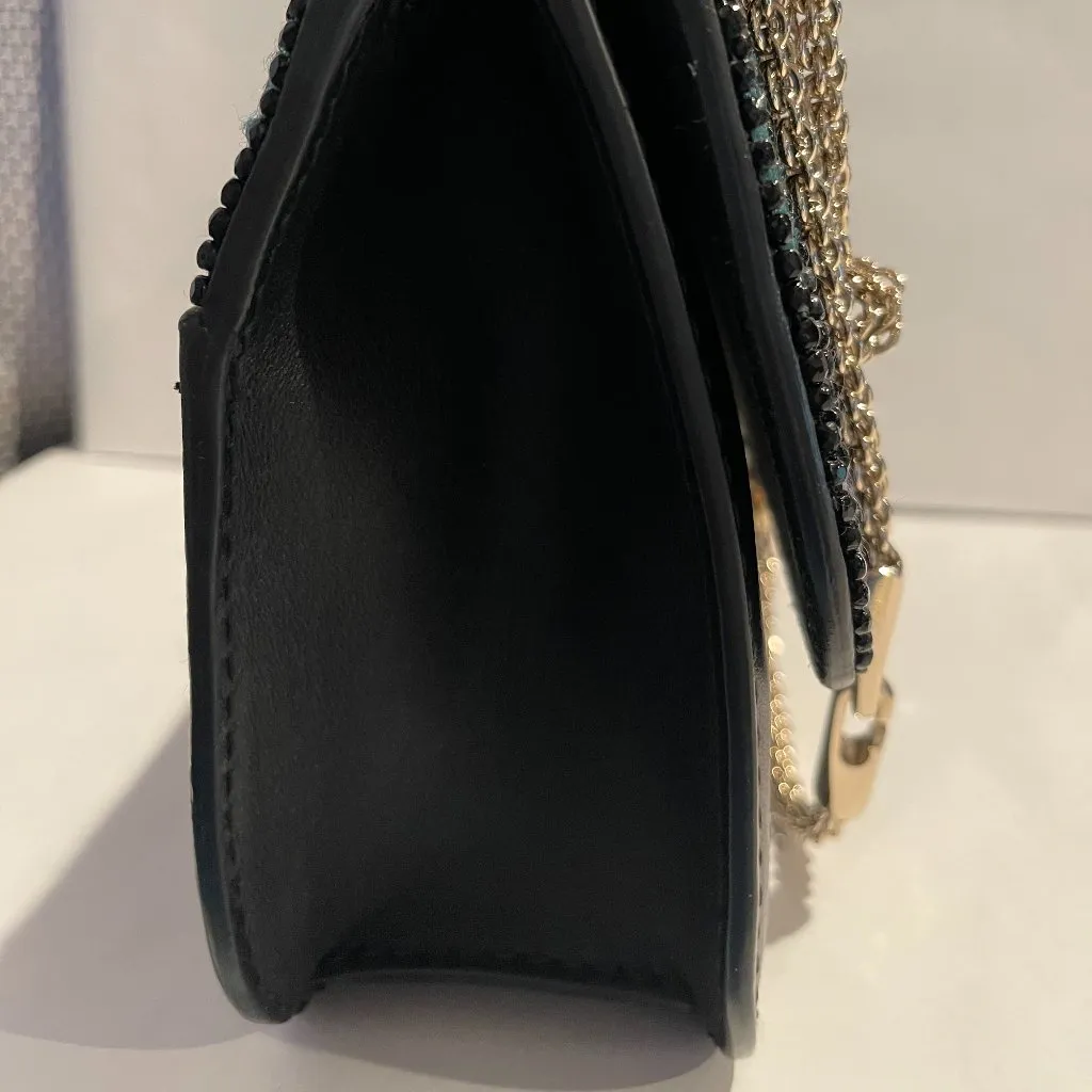 Valentino Garavani Beaded & Embroidered Rockstud Glam Lock Bag - Preowned - Image 5