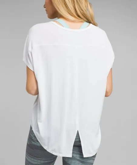| White Linden V-Neck Top - Image 3