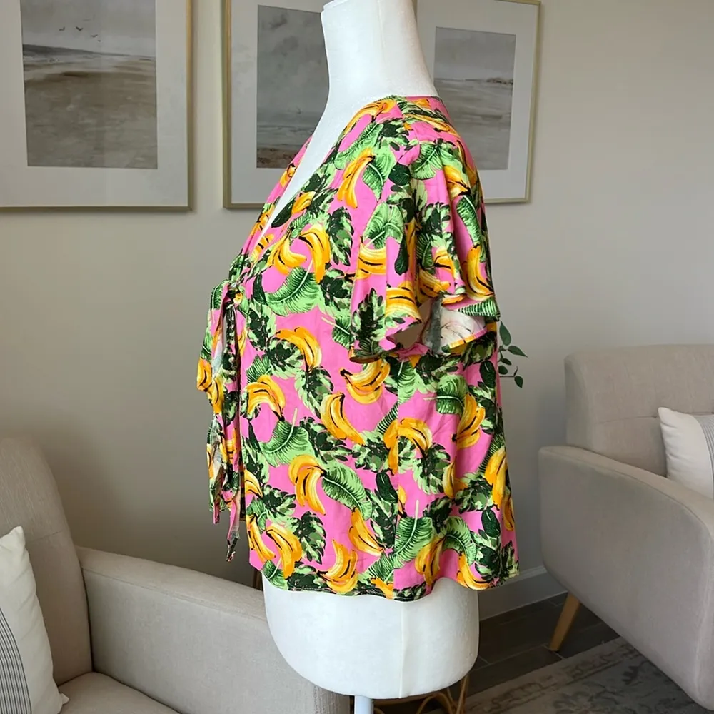 BuddyLove Banana Havana Tie Front V - Image 4