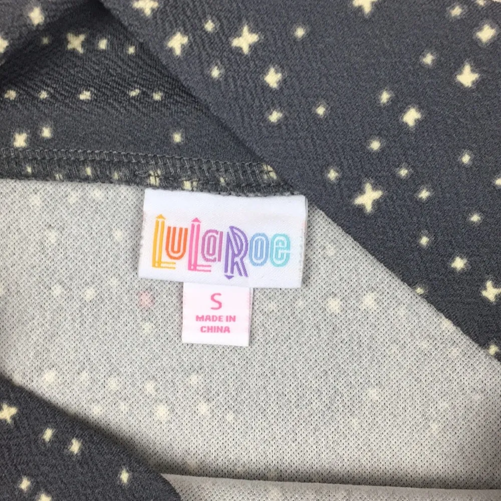 LulaRoe Gray stretchy Pencil Skirt - Image 4