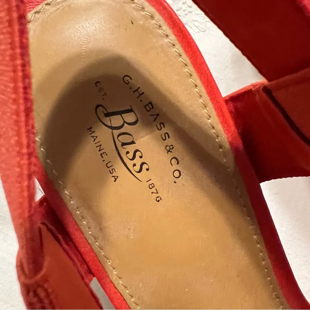 Bass Rylee Espadrille Wedge Sandals Shoes Women’s Size 7 - Image 4