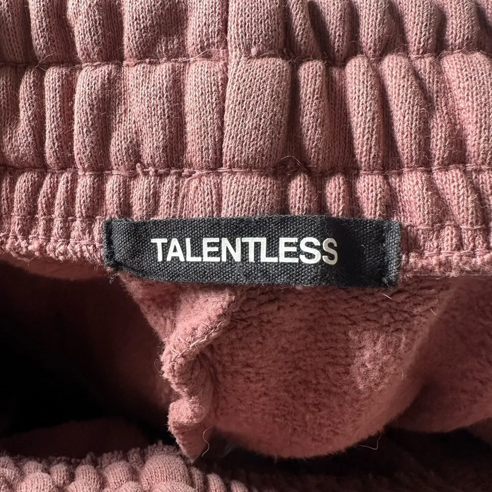 Talentless Heavyweight Sweatpants Mauve Dusty Pink Small - Image 6