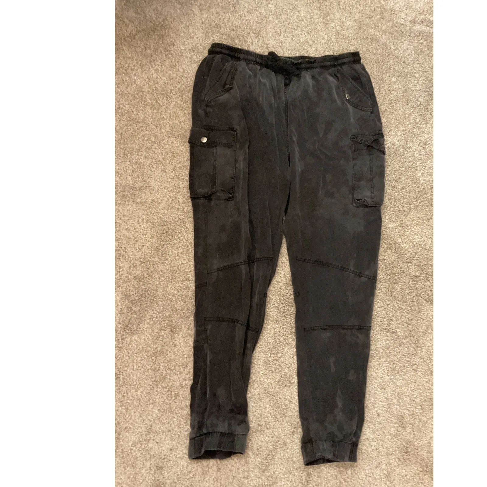 Women's Joggers Bundle: Joy Lab Acid Wash Joggers & Vintage Havana Joggers, M - Image 6