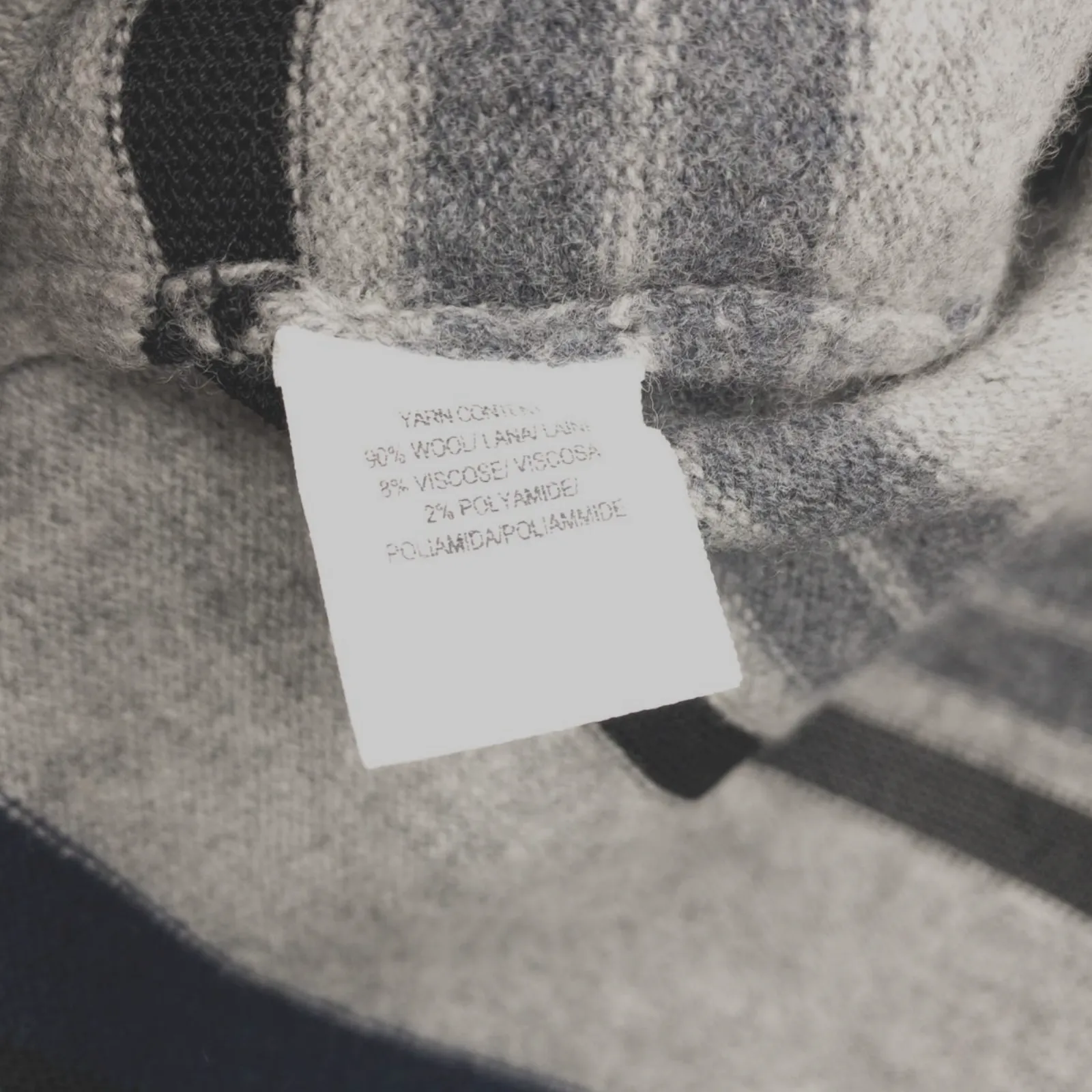 Derek Lam 10 Crosby Womens Wool Black Grey Cardigan Striped Small - Image 4