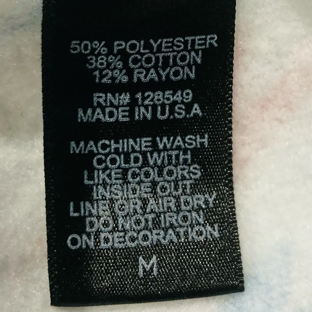 Aviator National Bolt sleeveless relaxed Cropped Pulllover Hoodie in white USA M - Image 9