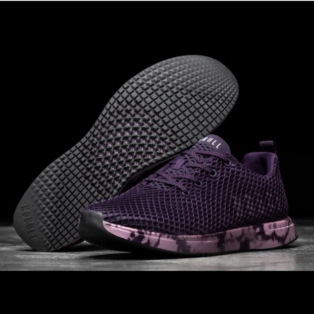 NOBULL Purple Tie-dye Trainers - Image 2