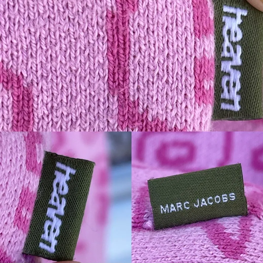 Marc Jacobs Pink Heaven By Marc Jacobs Scribblez Sweater XS - Image 10