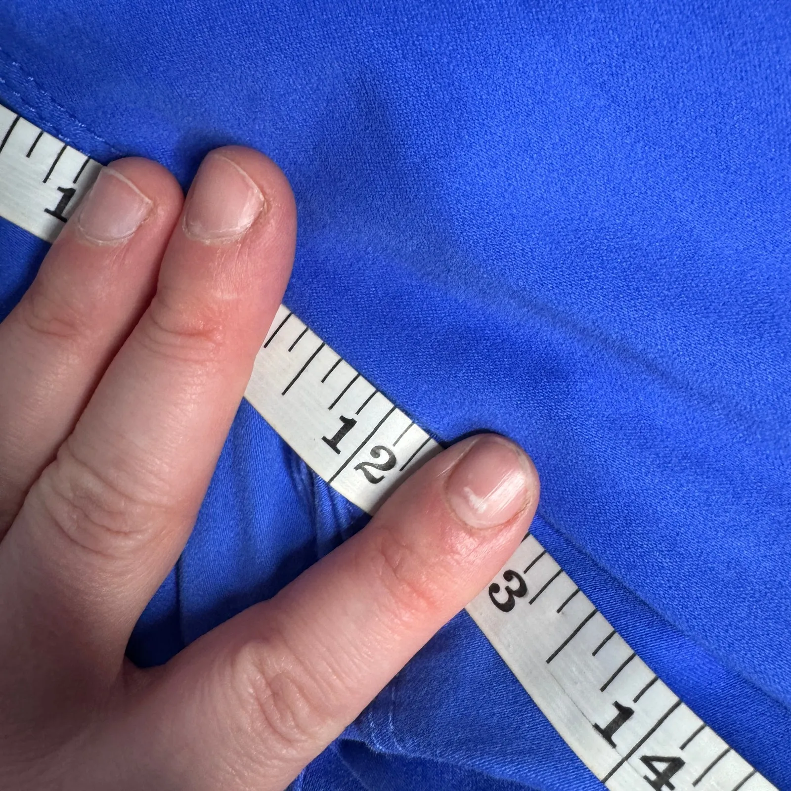 Chico’s Jeggings Blue Pull On Stretch Pants Size 2.5R US 14 EUC - Image 7