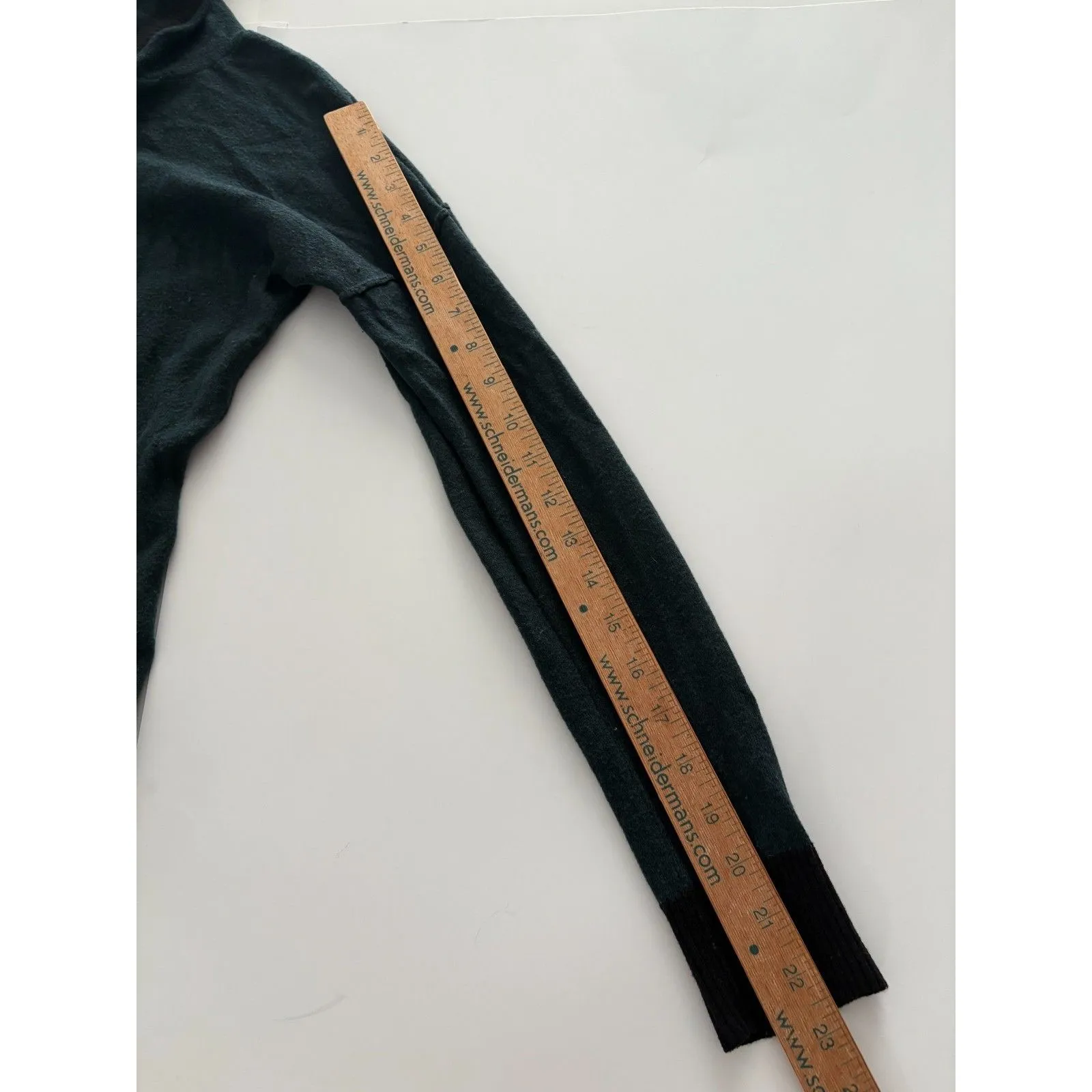 Smartwool Shadow Pine Hoodie Sweater Size XS Green Merino Wool Blend Pullover - Image 14