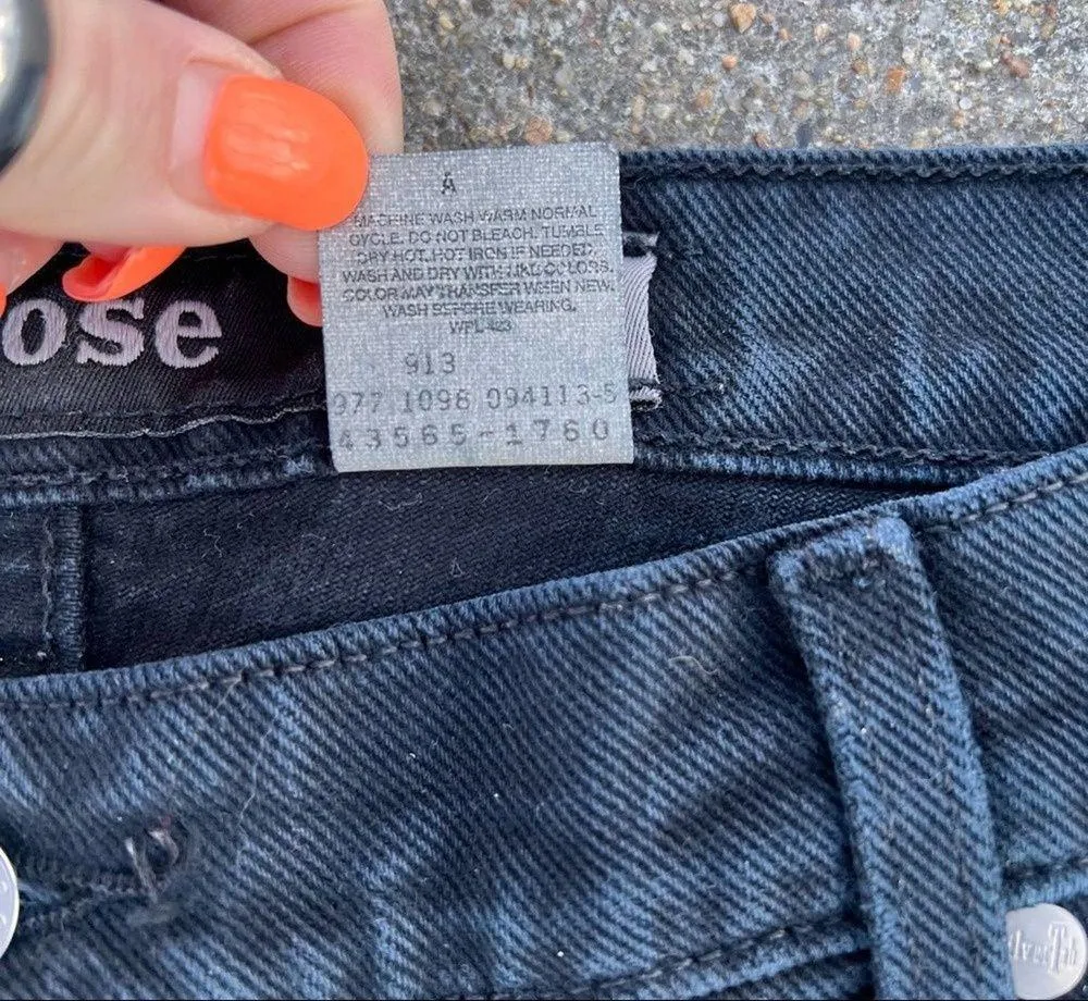 Levi's Vintage 90s  Silvertab Loose fit black jeans - Image 4