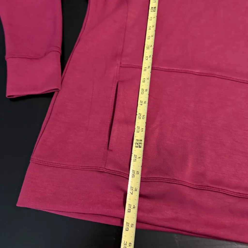 GAIAM Maroon Zip-Up Sweater - Image 6