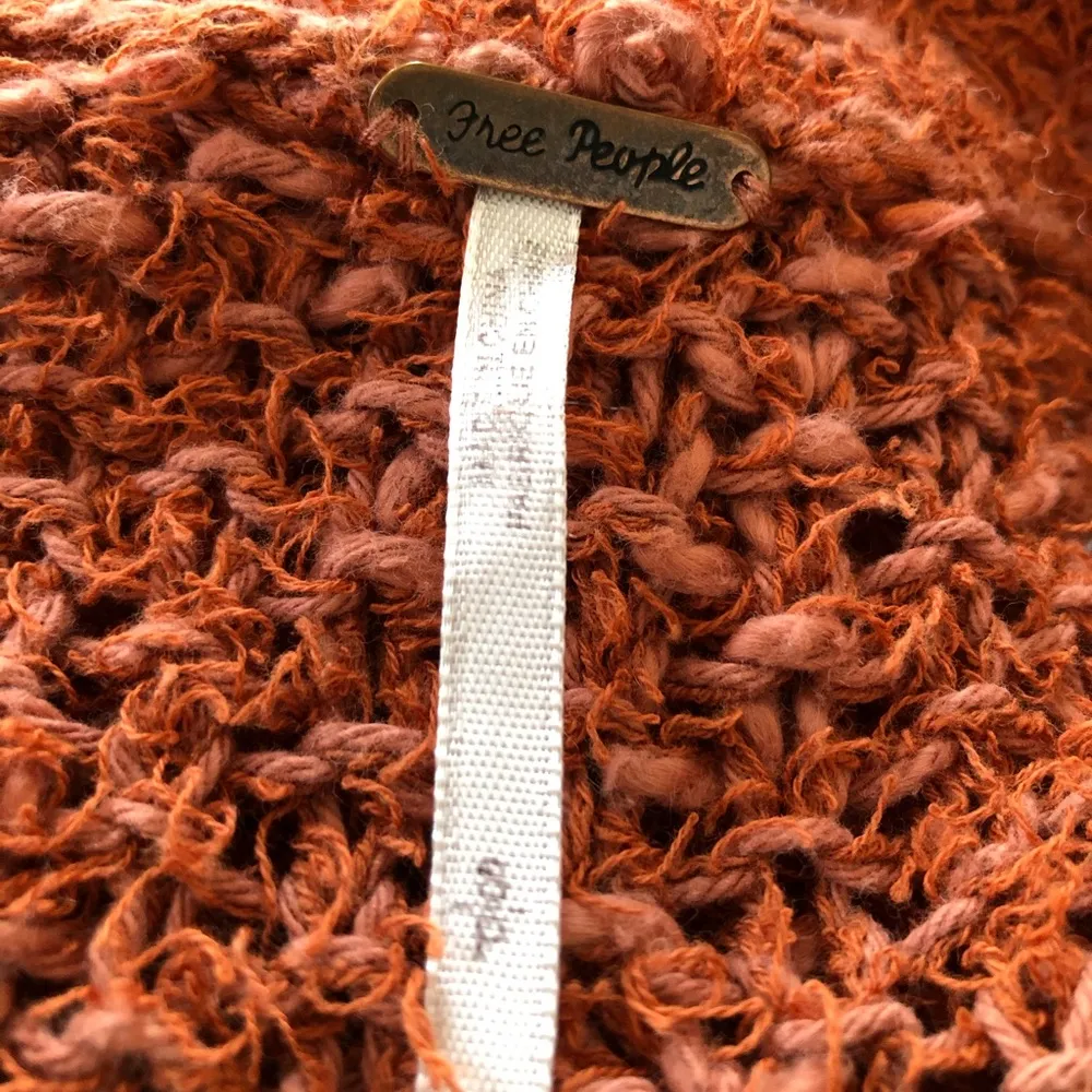 Free People open cardigan with back exposed seam - Image 4