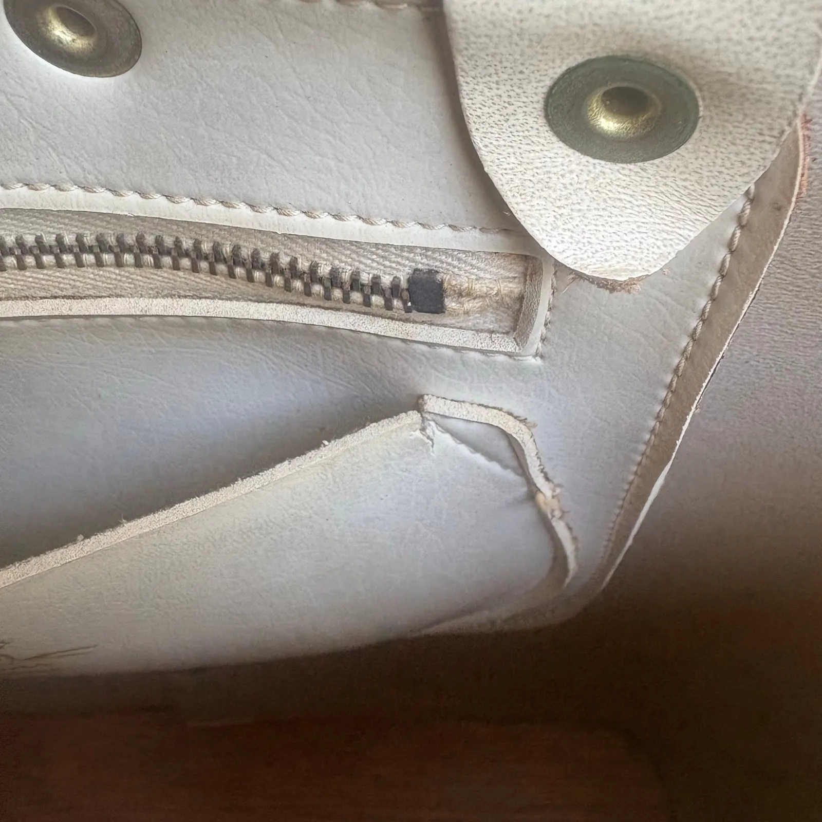 VTG Enid Collins of Texas Purse Fiesta del Sol Canvas Wood Jewels Sun Celestial Tan - Image 16