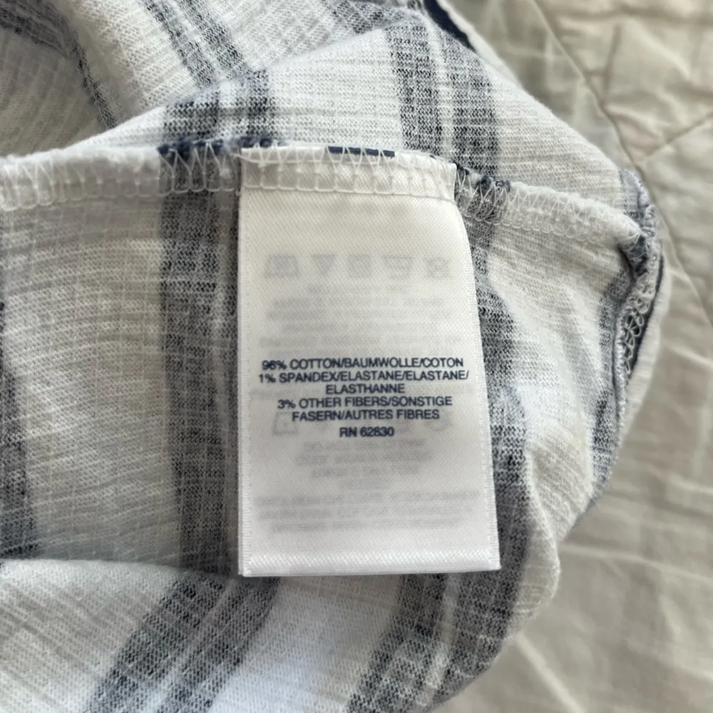 Never worn: Lands’ End oversized striped T shirt - Image 7