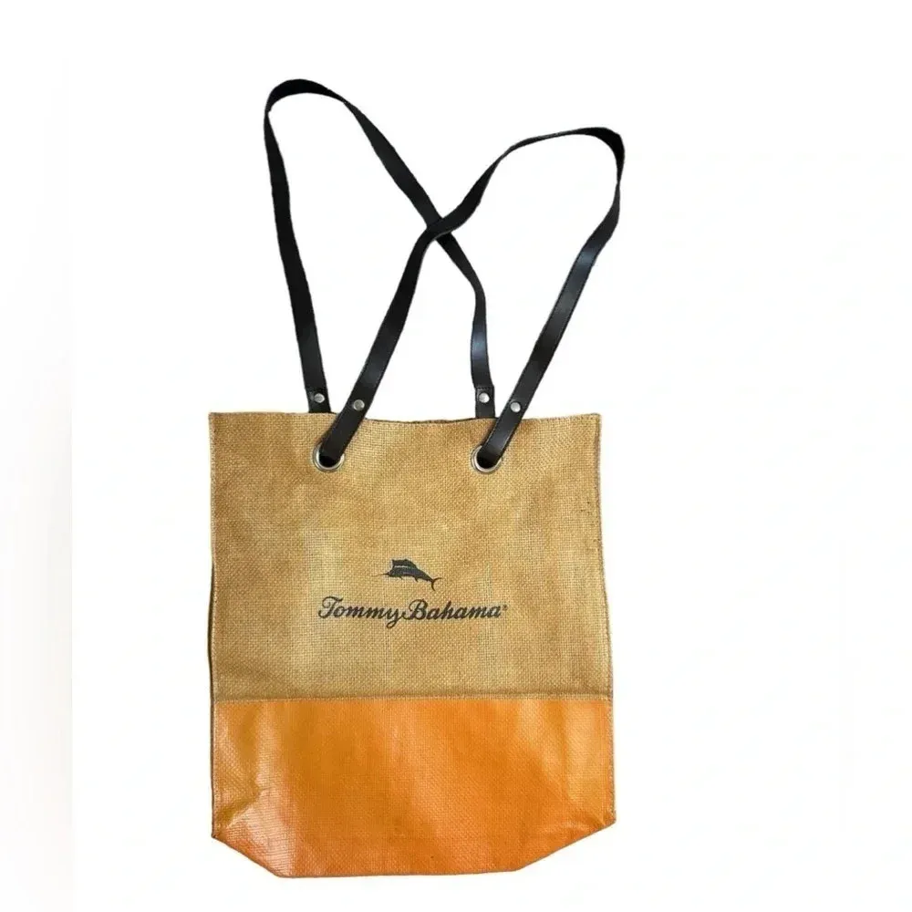 Tommy Bahama  Tan Tote Bag - Image 2