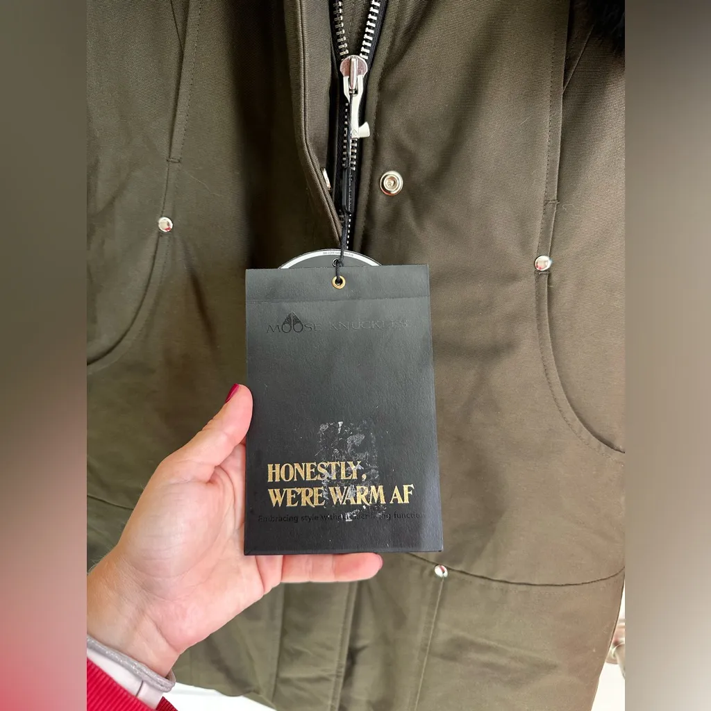 MOOSE KNUCKLES Original‎ Stirling Parka Fur Coat Jacket - Image 11