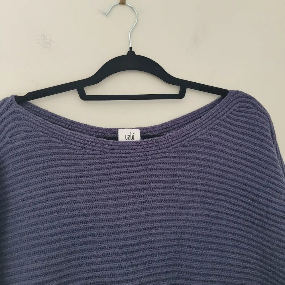 Cabi Navy Utopia Pullover Sweater - Image 2