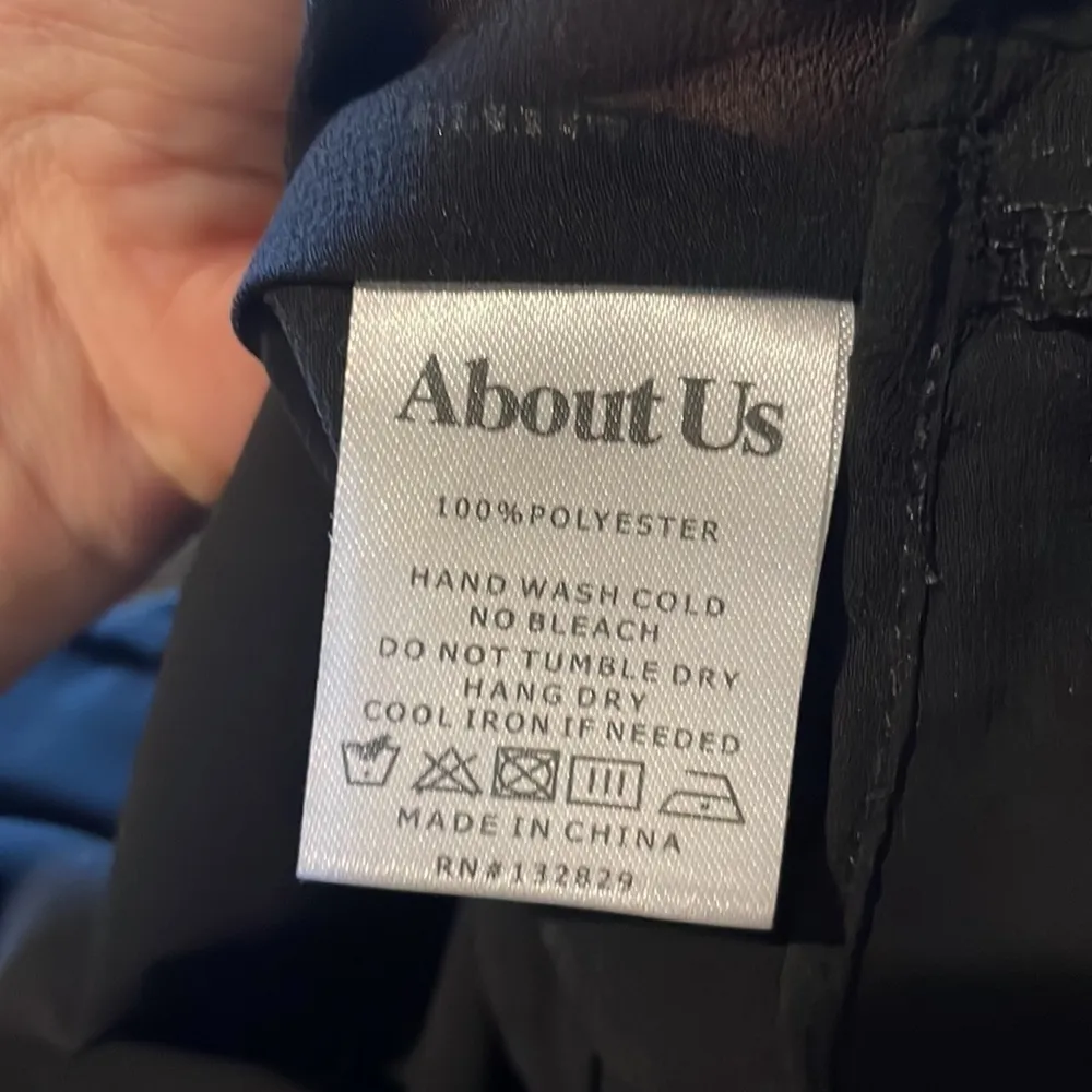 About‎ Us Floral Side Slits Maxi Dress in Black Multi Size Small - Image 10